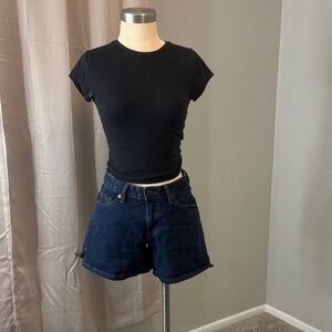 Wild Fable Dark Blue Denim Jean shorts